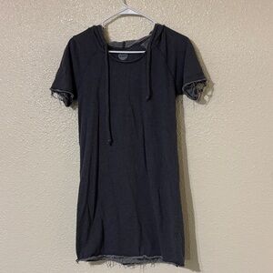 Life Is Good Heather Gray Hoodie Dress